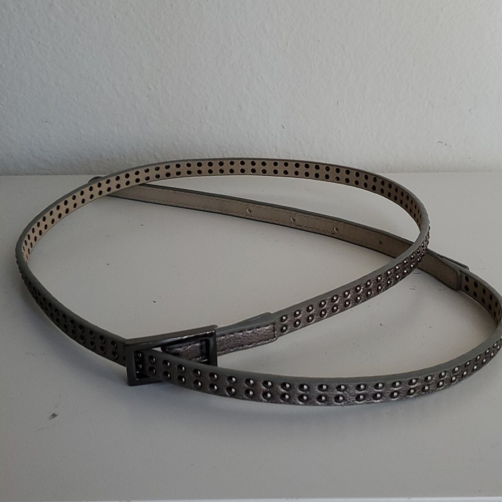 Silver Studded Belt